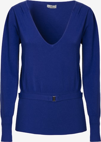 Pullover di Influencer in blu: frontale