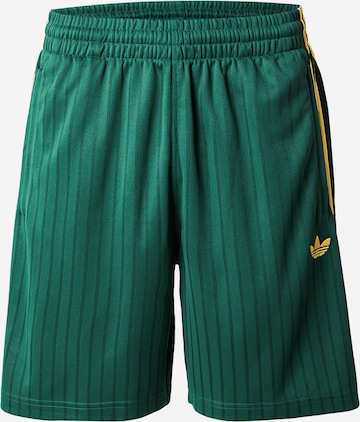 ADIDAS ORIGINALS Loosefit Housut 'FIREBIRD' värissä vihreä: etupuoli