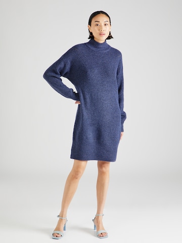 Noisy may Knitted dress 'NELLA' in Blue: front