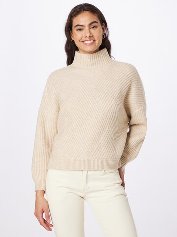 Pull-over 'Maxi' ABOUT YOU en beige : devant