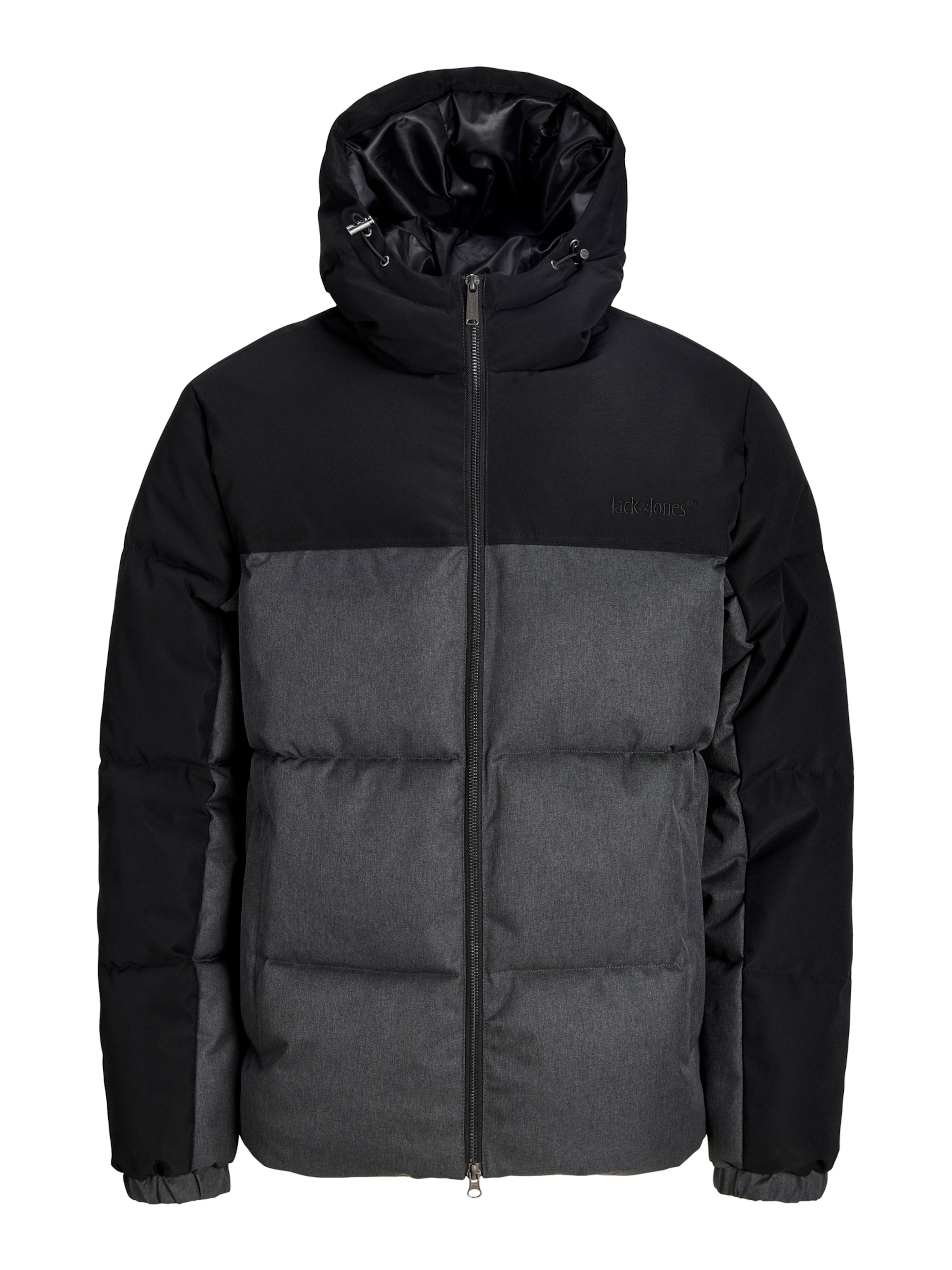 JACK & JONES Vinterjakke 'JJOXFORD' i sort: forside