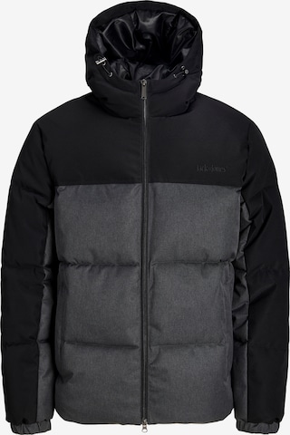 JACK & JONES Winterjas 'JJOXFORD' in Zwart: voorkant