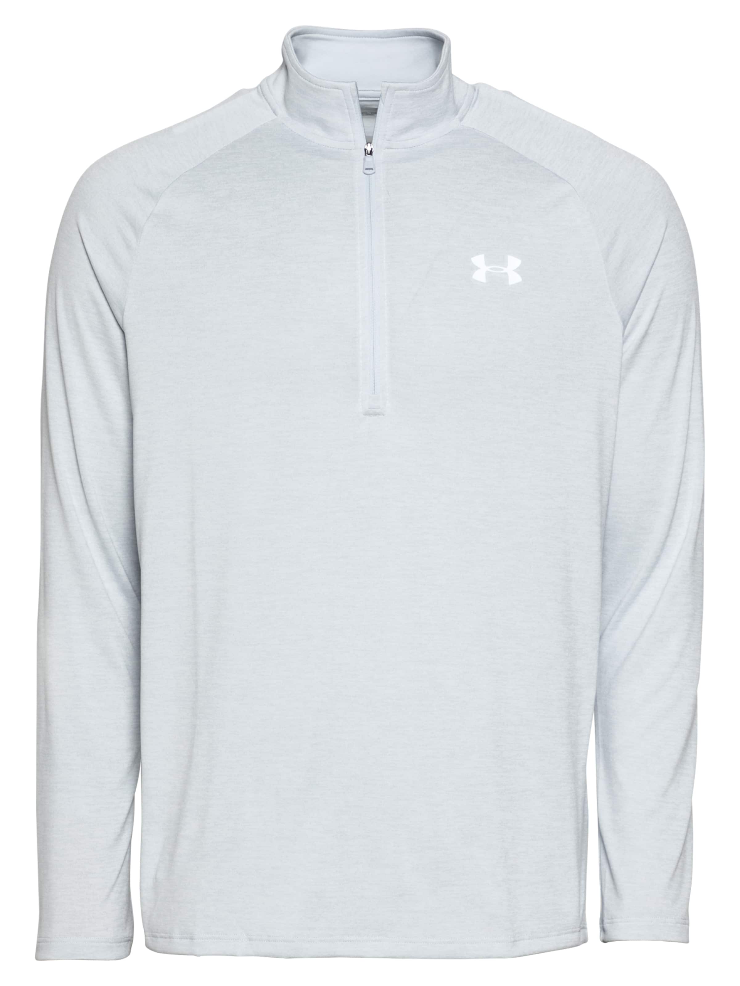 pelēks UNDER ARMOUR Sporta krekls 'Tech 2.0': no priekšpuses