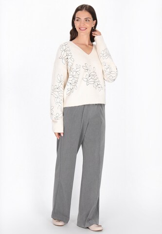 Pull-over Usha en beige