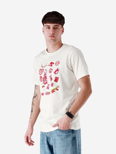 FC BAYERN MÜNCHEN T-Shirt FC Bayern in rot / weiß, Produktansicht