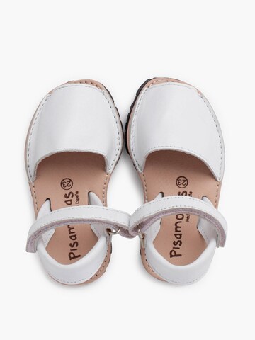 Sandales Pisamonas en blanc