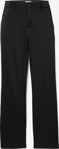 TIMBERLAND Regular Chino Pants in Black: front