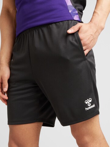 regular Pantaloni sportivi 'ESSENTIAL' di Hummel in nero