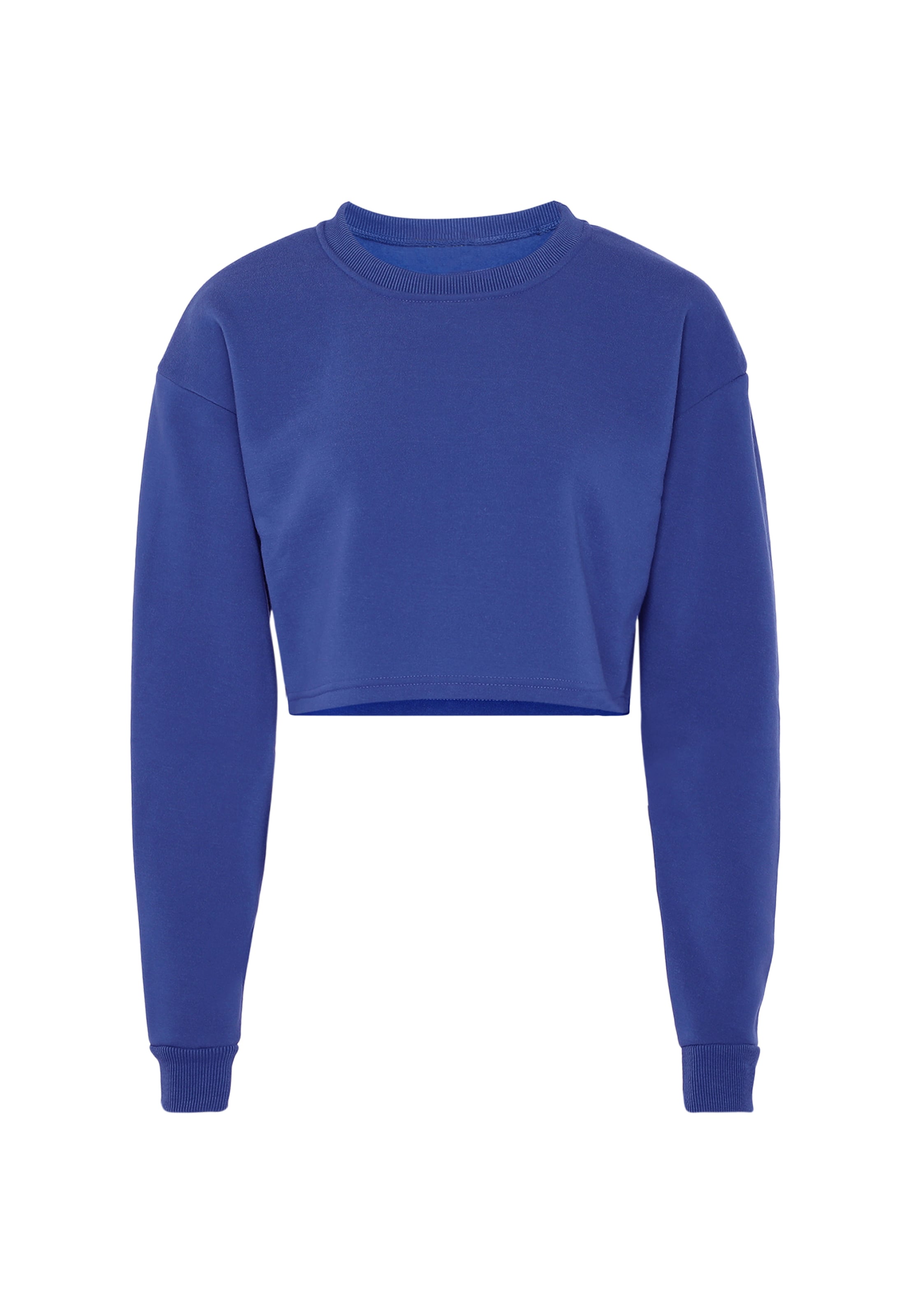 Bluză de molton de la NALLY pe albastru: față