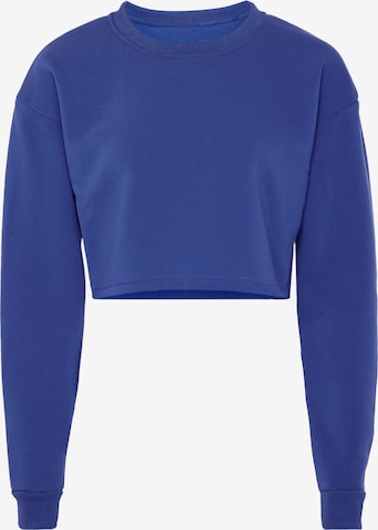 Sweat-shirt UCY en bleu : devant