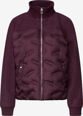 Giacca invernale 'LTD QR Short Mat Mix Jkt w. Glued 202254' di STREET ONE in lilla: frontale
