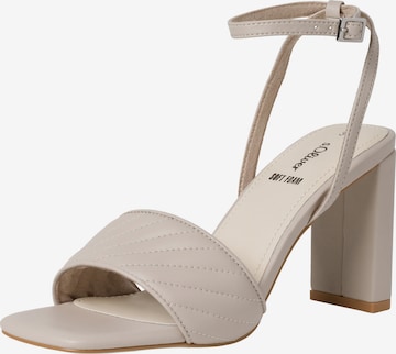 s.Oliver Sandals in Beige: front