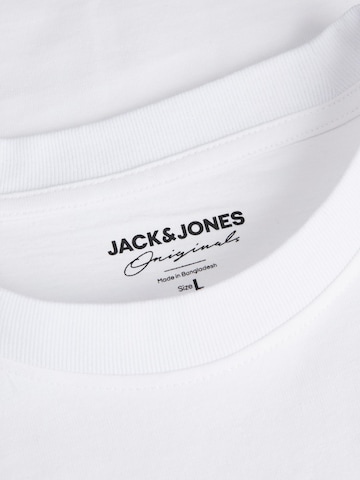 JACK & JONES Bluser & t-shirts 'SANTORINI' i hvid