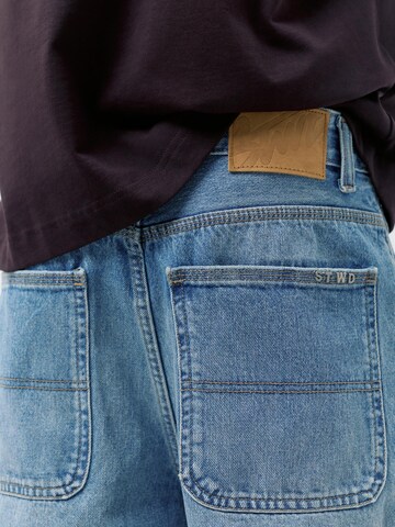 Pull&Bear Baggy Housut värissä vihreä
