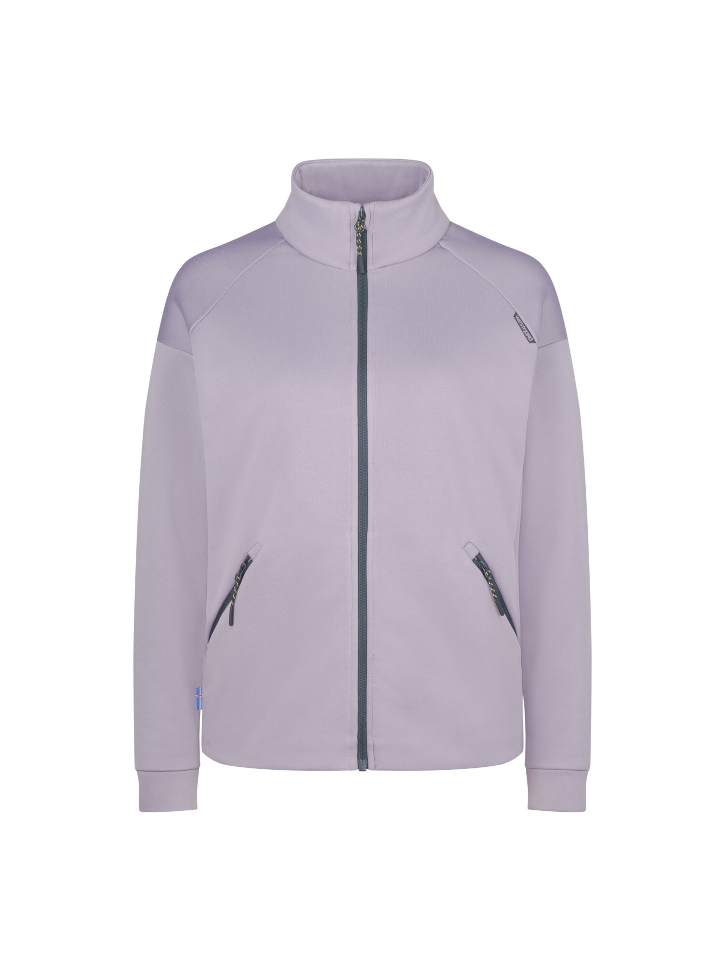 WESTFJORD Fleece Jacket in Purple: front