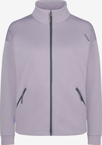 WESTFJORD Fleece Jacket in Purple: front