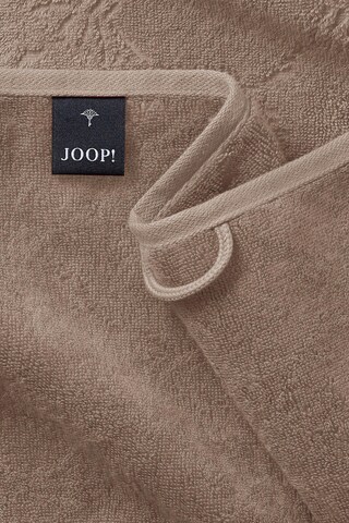 JOOP! Duschtuch 'Uni Cornflower' in Beige