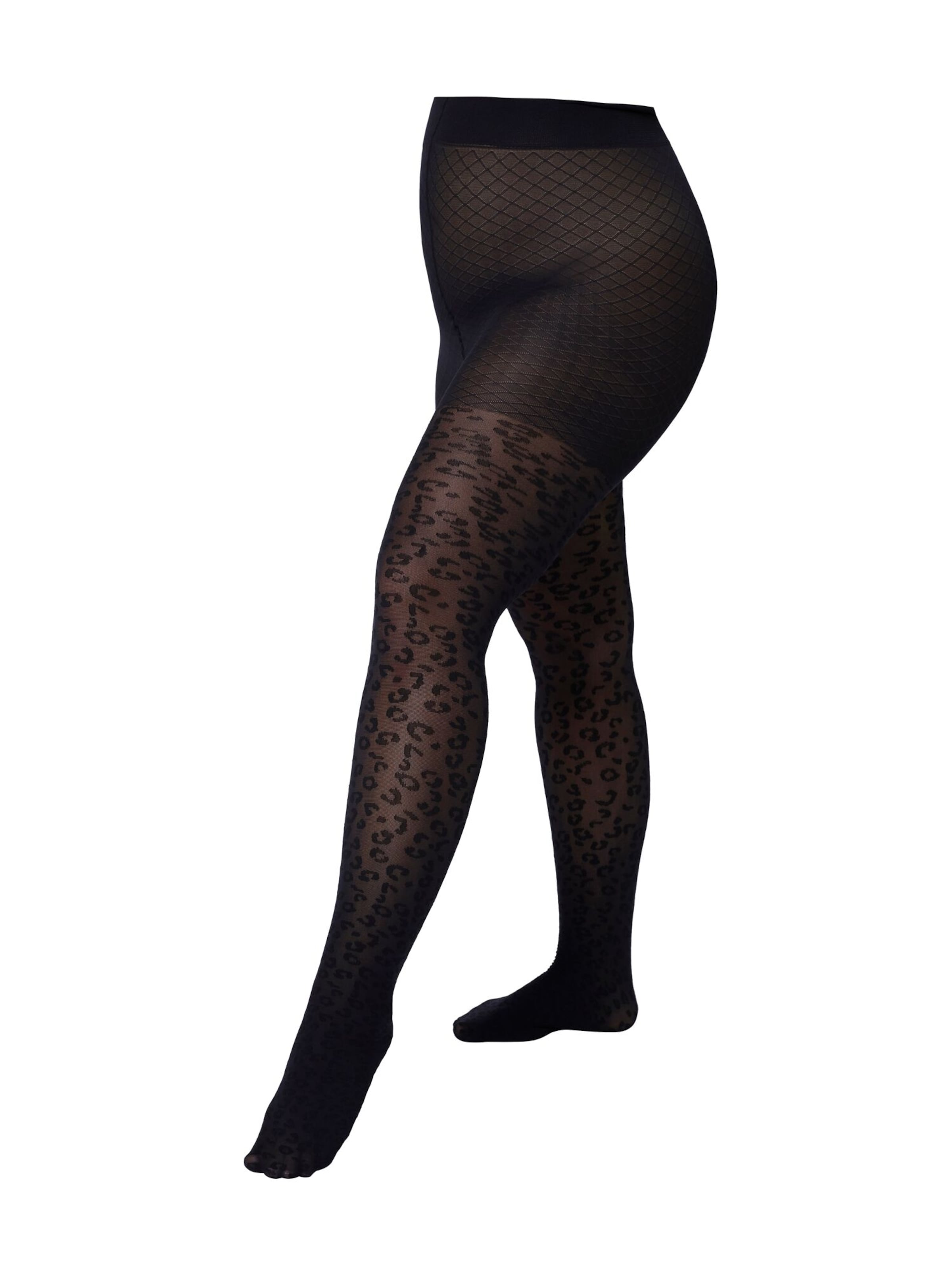 camano Fijne panty in Zwart: voorkant