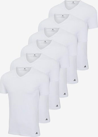 ADIDAS ORIGINALS Shirt in White: front