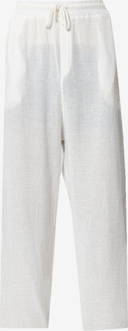 VAMOS CLO Панталон 'Hepatica' в бяло: отпред