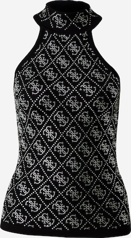 GUESS Knitted Top 'CELESTE QUATTRO' in Black: front