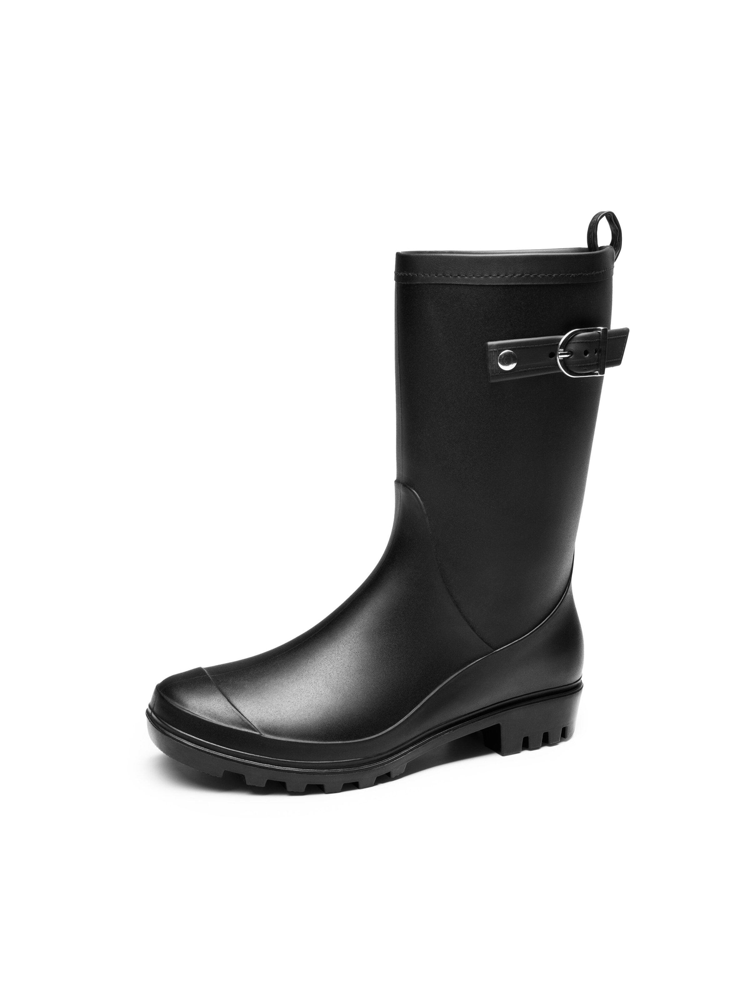 Stivale di gomma di Dream Pairs in nero: frontale