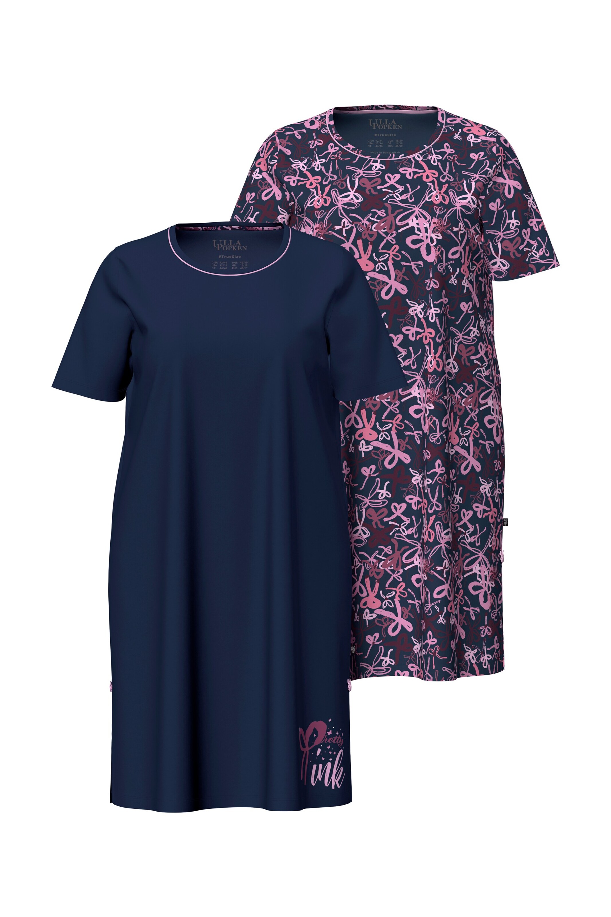 Ulla Popken Nightgown in Mixed colours: front