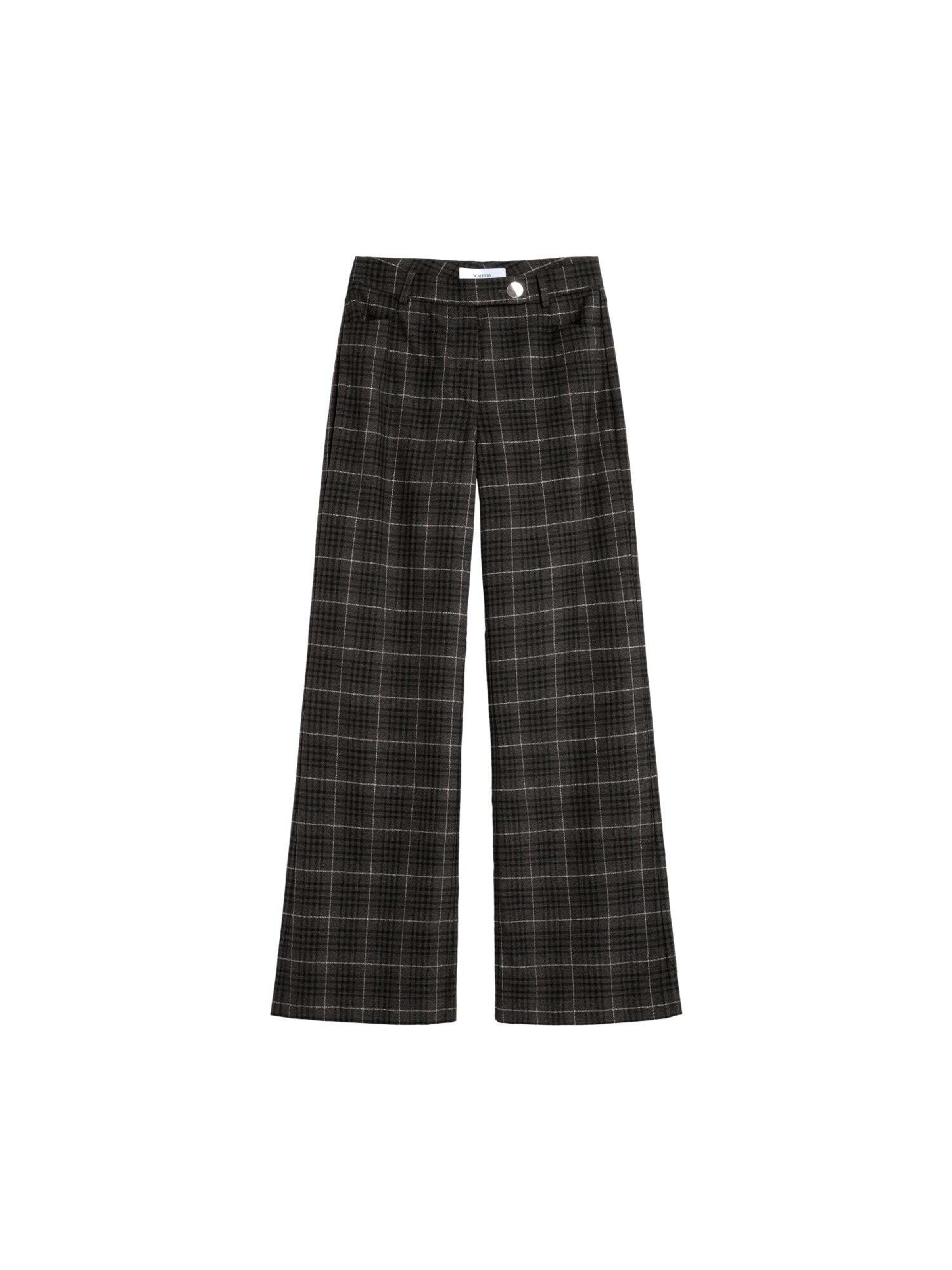 Scalpers Regular Панталон в сиво: отпред