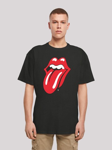 F4NT4STIC Shirt 'The Rolling Stones' in Schwarz: Vorderseite
