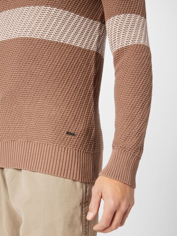 JOOP! Pullover 'Damaso' in Braun