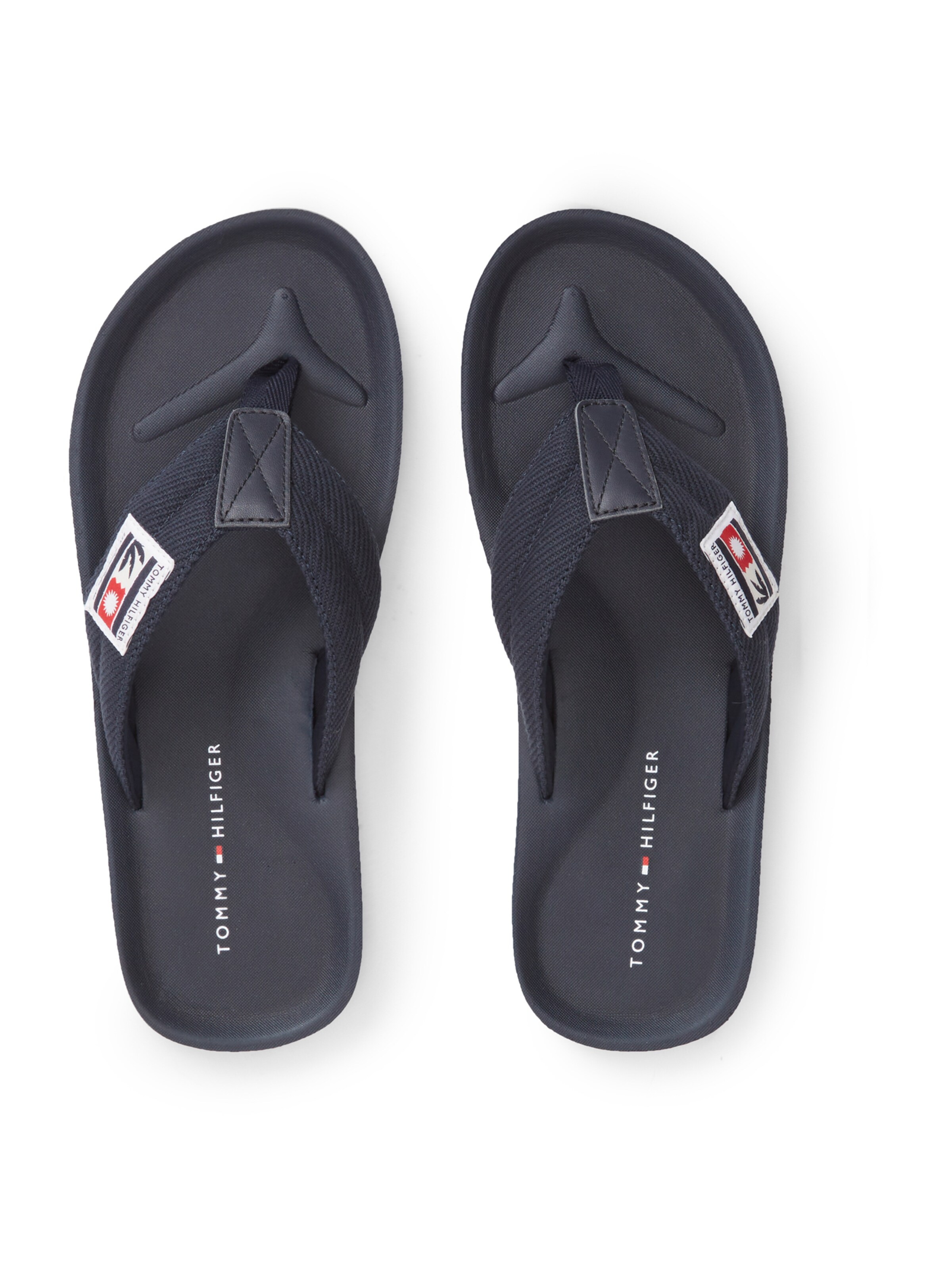 TOMMY HILFIGER T-bar sandals in Blue