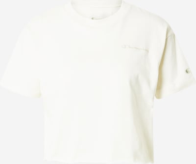 Maglietta Champion Authentic Athletic Apparel di colore offwhite, Visualizzazione prodotti