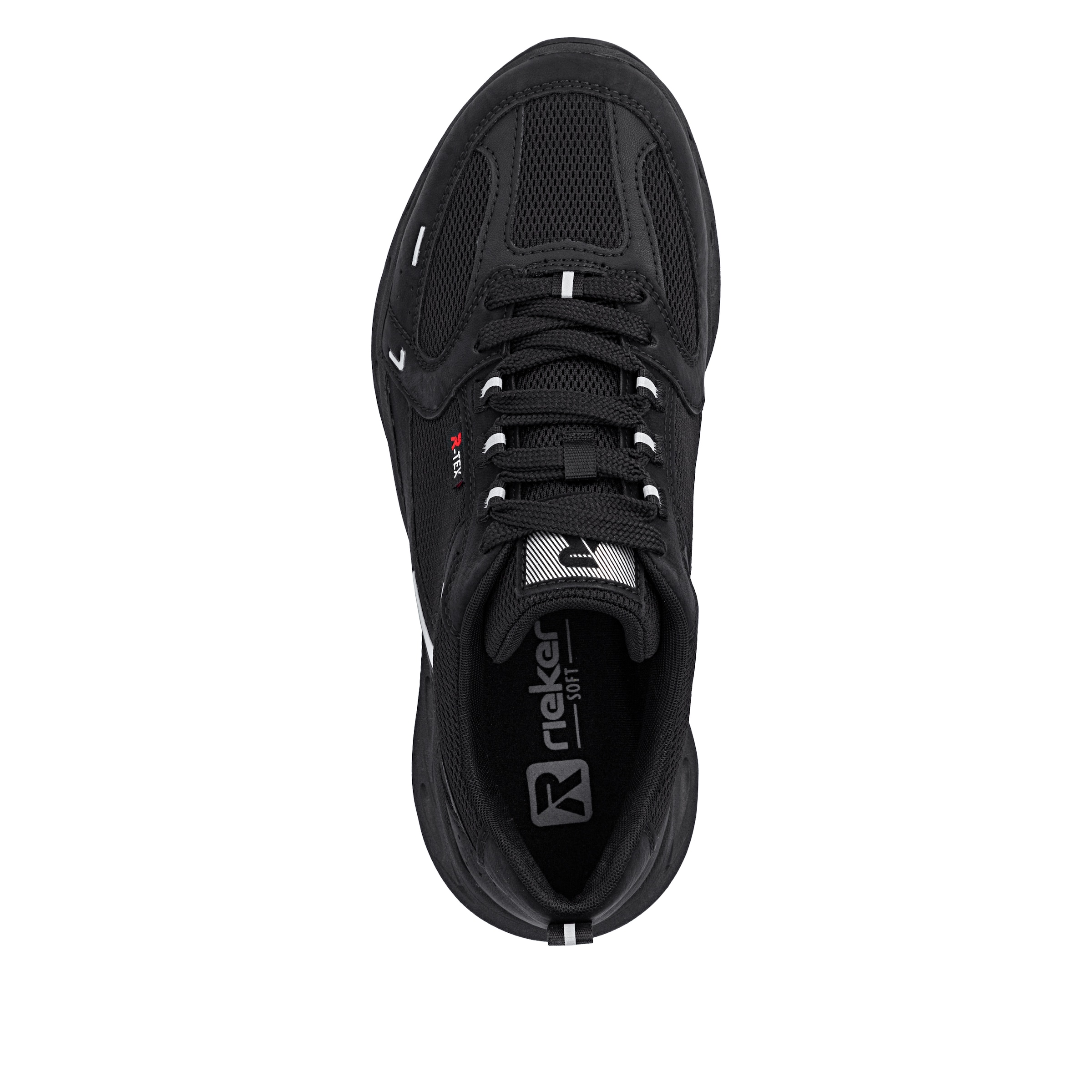 Baskets basses Rieker en noir