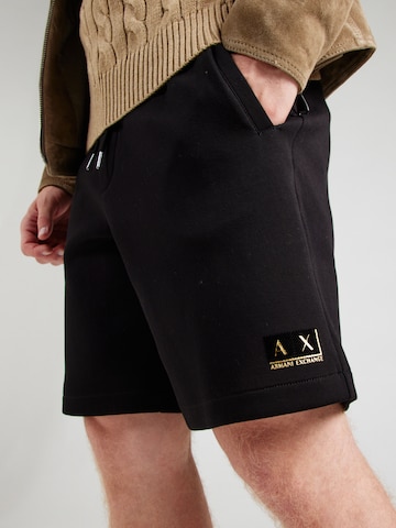 Regular Pantalon ARMANI EXCHANGE en noir