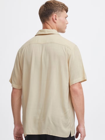 !Solid Regular fit Button Up Shirt 'Faye' in Beige