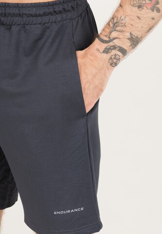 ENDURANCE Regular Sportbroek 'Loweer' in Blauw