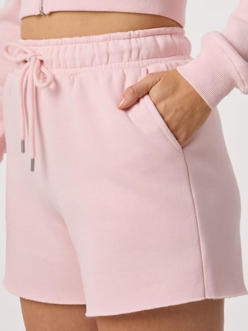 Regular Pantalon 'Los Angeles' Denim Factory en rose