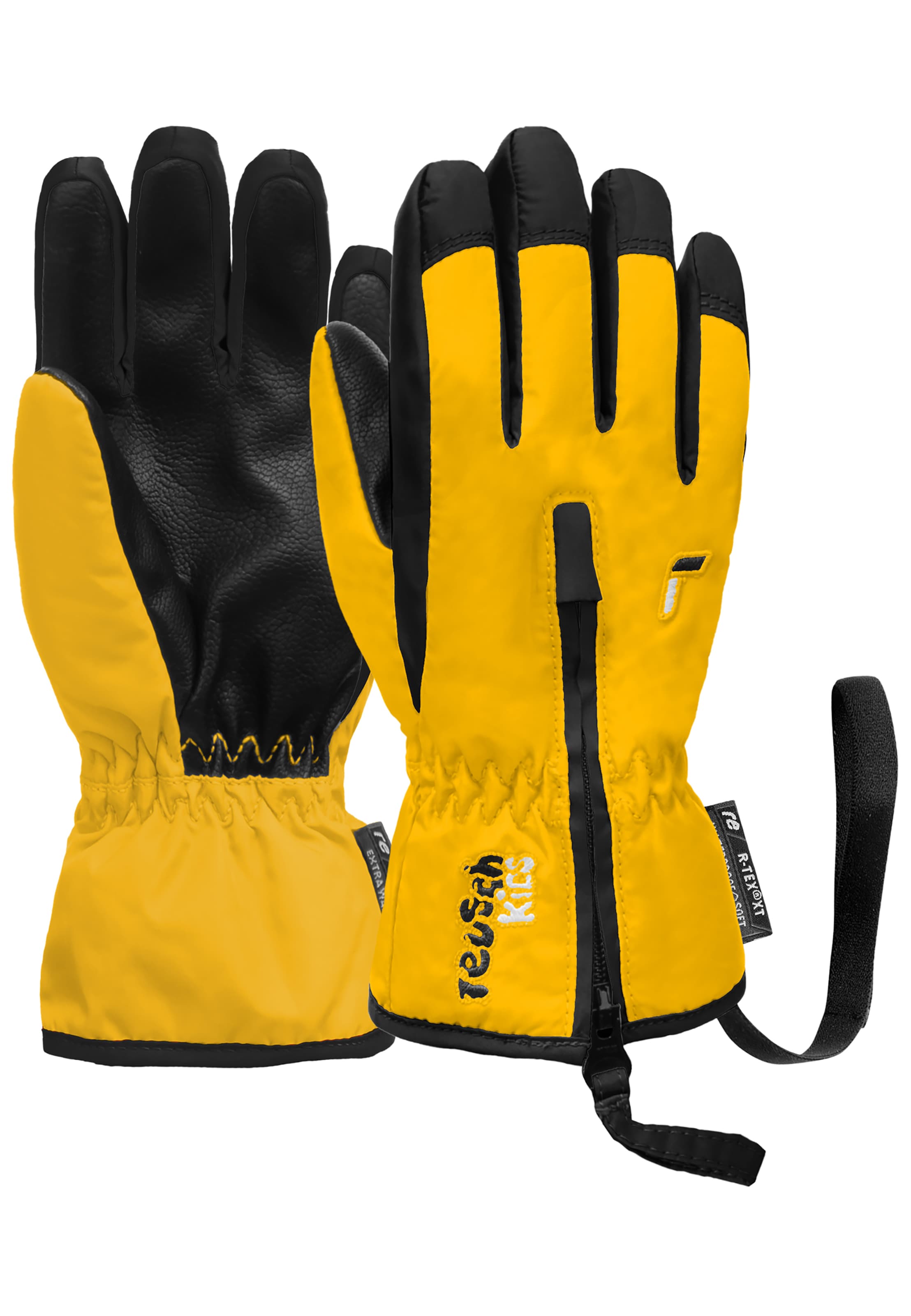 REUSCH Sporthandschoenen 'Ben' in Geel: voorkant