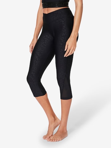 LASCANA ACTIVE Слим Леггинсы в Черный: спереди