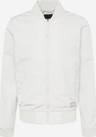 HOLLISTER Prechodná bunda - biela: predná strana
