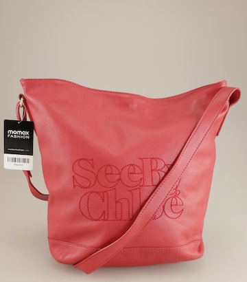 See by Chloé Handtasche gross Leder One Size in Rot: predná strana