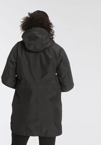 POLARINO Outdoorjacke in Schwarz