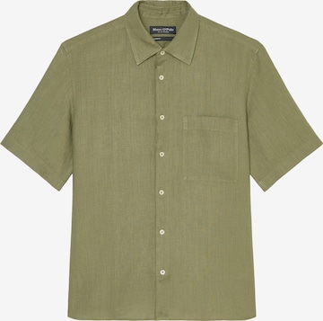 Marc O'Polo Regular fit Overhemd in Groen: voorkant