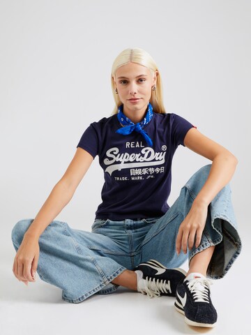 Superdry Shirt in Blue