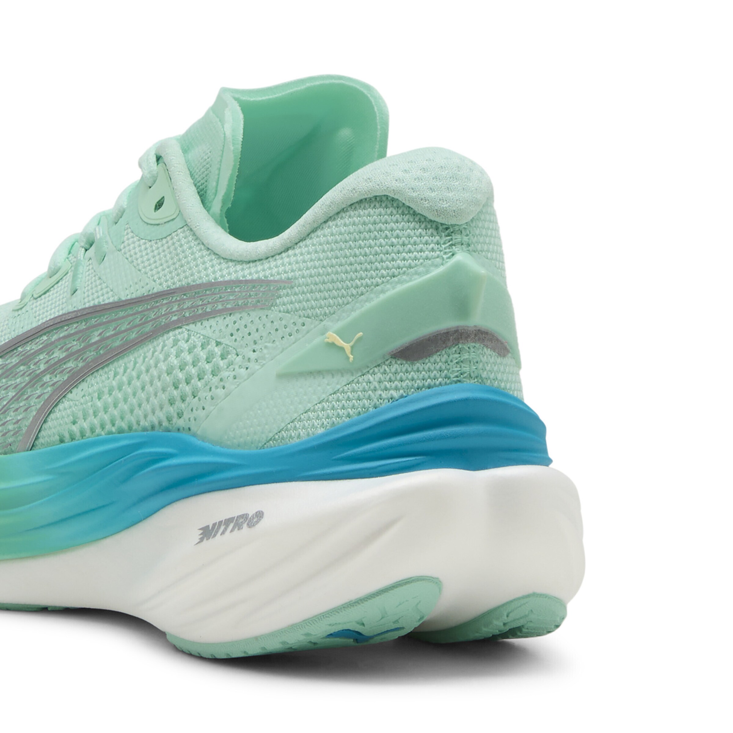 Chaussure de course 'Deviate Nitro™ 3' PUMA en vert