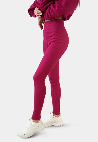Ombre Skinny Leggings in Roze