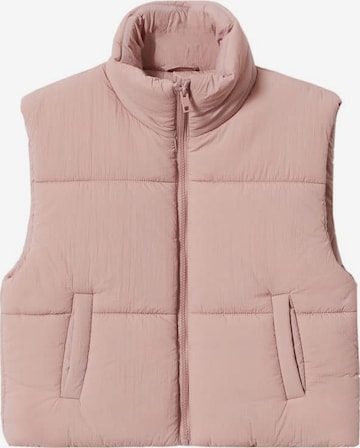 MANGO TEEN Vest 'Turque' in Pink: front