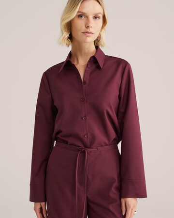 WE Fashion Блузка в Красный: спереди