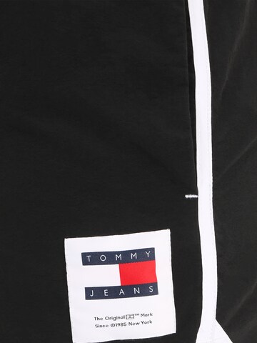 Tommy Jeans Plavecké šortky 'RUNNER' – černá