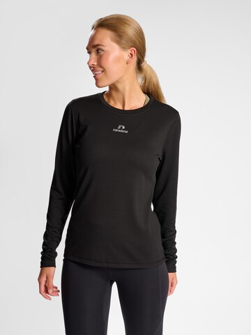 Newline Funktionsshirt in Schwarz: Vorderseite